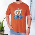 Blue Camo Baseball 67 Six Seven Camo Ice Cream Drip Boy Teen Men's Comfort Colors T-Shirt Yam Blue Camo Baseball 67 Six Seven Camo Ice Cream Drip Boy Teen Men's Comfort Colors T-Shirt Yam