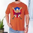 Boricua Puerto Rico Baseball Coqui Frog Pava Hat Fan Men's Comfort Colors T-Shirt Yam