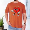 Boy Valentines Day Heart Love Baseball Boys Men Kids Men's Comfort Colors T-Shirt Yam Boy Valentines Day Heart Love Baseball Boys Men Kids Men's Comfort Colors T-Shirt Yam
