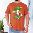 Boys St Patricks Day Kids Baseball Player Ice Cream Drip Men's Comfort Colors T-Shirt Yam Boys St Patricks Day Kids Baseball Player Ice Cream Drip Men's Comfort Colors T-Shirt Yam