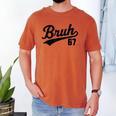 Bruh Baseball Style Number 67 Sports Bro Slang Meme Brother Men's Comfort Colors T-Shirt Yam Bruh Baseball Style Number 67 Sports Bro Slang Meme Brother Men's Comfort Colors T-Shirt Yam