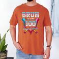 Bruh It's My 100 Days Of School Baseball Ice Cream Drip Boys Men's Comfort Colors T-Shirt Yam Bruh It's My 100 Days Of School Baseball Ice Cream Drip Boys Men's Comfort Colors T-Shirt Yam
