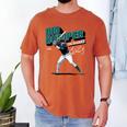 Cal Raleigh Seattle MLB Baseball Players MLBCRA205M Men's Comfort Colors T-Shirt Yam Cal Raleigh Seattle MLB Baseball Players MLBCRA205M Men's Comfort Colors T-Shirt Yam