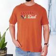 Cheer Baseball Dad My Favorite Cheerleader Calls Me Dad Red Men's Comfort Colors T-Shirt Yam Cheer Baseball Dad My Favorite Cheerleader Calls Me Dad Red Men's Comfort Colors T-Shirt Yam