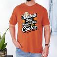 Cool Baseball Dad Saying For Sports Loving Dads Men's Comfort Colors T-Shirt Yam Cool Baseball Dad Saying For Sports Loving Dads Men's Comfort Colors T-Shirt Yam