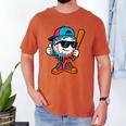 Cool Baseball Drip For Boys Ice Cream Drip Baseball Kids Men's Comfort Colors T-Shirt Yam