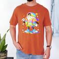 Cute Easter Baseball Ice Cream Boys Girls Kids Men's Comfort Colors T-Shirt Yam Cute Easter Baseball Ice Cream Boys Girls Kids Men's Comfort Colors T-Shirt Yam