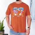 Dabbing Baseball Ice Cream Drip Number 67 Birthday Party Men's Comfort Colors T-Shirt Yam