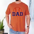 Dad Of Rookie 1st Birthday Baseball Boy Family Matching Men's Comfort Colors T-Shirt Yam Dad Of Rookie 1st Birthday Baseball Boy Family Matching Men's Comfort Colors T-Shirt Yam