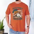 Faith Family Freedom Patriotic Christian Baseball Game Day Men's Comfort Colors T-Shirt Yam Faith Family Freedom Patriotic Christian Baseball Game Day Men's Comfort Colors T-Shirt Yam
