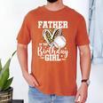 Father Of The Birthday Girl Baseball Dad Leopard Heart Premium Tri-Blend Men's Comfort Colors T-Shirt Yam Father Of The Birthday Girl Baseball Dad Leopard Heart Premium Tri-Blend Men's Comfort Colors T-Shirt Yam