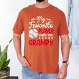 My Favorite Player Calls Me Grampy Baseball Grampy Men's Comfort Colors T-Shirt Yam My Favorite Player Calls Me Grampy Baseball Grampy Men's Comfort Colors T-Shirt Yam