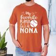 My Favorite Player Calls Me Nona Baseball Player Men's Comfort Colors T-Shirt Yam