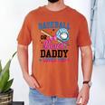 Gender Reveal Baseball Or Bows Daddy Loves You Men's Comfort Colors T-Shirt Yam Gender Reveal Baseball Or Bows Daddy Loves You Men's Comfort Colors T-Shirt Yam