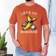 Lets Go Bananas Baseball Retro Sports Boys Kids Men Youth Premium Tri-Blend Men's Comfort Colors T-Shirt Yam Lets Go Bananas Baseball Retro Sports Boys Kids Men Youth Premium Tri-Blend Men's Comfort Colors T-Shirt Yam