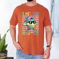 I Hit 100 Days Of School Baseball Drip 100th Day Of School Men's Comfort Colors T-Shirt Yam I Hit 100 Days Of School Baseball Drip 100th Day Of School Men's Comfort Colors T-Shirt Yam