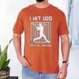 I Hit 100 Days Of School Baseball Player 100th Day Boys Kids Men's Comfort Colors T-Shirt Yam I Hit 100 Days Of School Baseball Player 100th Day Boys Kids Men's Comfort Colors T-Shirt Yam