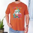 HUGvyn I Survived 100 Days Of School Baseball 6 7 Ice Cream Men's Comfort Colors T-Shirt Yam