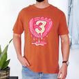 Ice Cream Baseball Glove 3rd Birthday Edition Men's Comfort Colors T-Shirt Yam