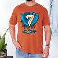 Ice Cream Baseball Glove 7th Birthday Edition Men's Comfort Colors T-Shirt Yam