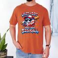 Just A Boy Who Loves Baseball Patriotic Drip For Youth Boys Men's Comfort Colors T-Shirt Yam Just A Boy Who Loves Baseball Patriotic Drip For Youth Boys Men's Comfort Colors T-Shirt Yam