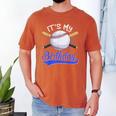 Kids 8th Baseball Birthday Party Boys Sport Fan 8 Years Old Men's Comfort Colors T-Shirt Yam Kids 8th Baseball Birthday Party Boys Sport Fan 8 Years Old Men's Comfort Colors T-Shirt Yam