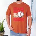 Kids Stealing Hearts Like I Steal Bases Cute Baseball Boys Men's Comfort Colors T-Shirt Yam Kids Stealing Hearts Like I Steal Bases Cute Baseball Boys Men's Comfort Colors T-Shirt Yam