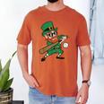 Leprechaun Baseball St Patricks Day Saint Pattys Men Boys Men's Comfort Colors T-Shirt Yam