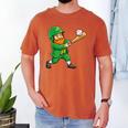 Leprechaun Playing Baseball St Patricks Day Men Boys Kids Men's Comfort Colors T-Shirt Yam Leprechaun Playing Baseball St Patricks Day Men Boys Kids Men's Comfort Colors T-Shirt Yam