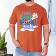 Loud Proud Baseball Dad Men's Comfort Colors T-Shirt Yam