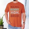 Mama Mommy Mom Bruh Baseball Mom Life Men's Comfort Colors T-Shirt Yam Mama Mommy Mom Bruh Baseball Mom Life Men's Comfort Colors T-Shirt Yam