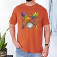 Mardi Gras Baseball Drip Shirt Cool Dripping Baseball Drip Men's Comfort Colors T-Shirt Yam Mardi Gras Baseball Drip Shirt Cool Dripping Baseball Drip Men's Comfort Colors T-Shirt Yam