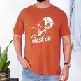 Mask On Fear Gone Baseball Catcher Softball Men's Comfort Colors T-Shirt Yam