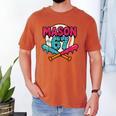 Mason 67 Ice Cream Drip Baseball Meme Graphics Men's Comfort Colors T-Shirt Yam