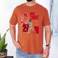 Mike Trout Los Angeles A MLB Baseball Players MLBMTR304N Men's Comfort Colors T-Shirt Yam Mike Trout Los Angeles A MLB Baseball Players MLBMTR304N Men's Comfort Colors T-Shirt Yam