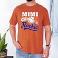 Mimi Rookie Of Year 1st Birthday Baseball Theme Matching Men's Comfort Colors T-Shirt Yam