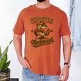 Missoula Mudweasels Retro Minor League Baseball Men's Comfort Colors T-Shirt Yam