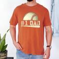 Number One Baseball Dad Fathers Day Baseball Player Dad Papa Men's Comfort Colors T-Shirt Yam Number One Baseball Dad Fathers Day Baseball Player Dad Papa Men's Comfort Colors T-Shirt Yam