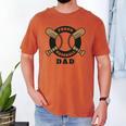 Proud Baseball Dad Men's Comfort Colors T-Shirt Yam Proud Baseball Dad Men's Comfort Colors T-Shirt Yam