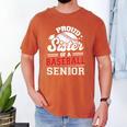 Proud Sister Of A Baseball Senior Class Of 2026 Graduation Men's Comfort Colors T-Shirt Yam Proud Sister Of A Baseball Senior Class Of 2026 Graduation Men's Comfort Colors T-Shirt Yam