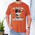 Retired Baseball Dad Coach Gnome For Baseball Retirement Premium Tri-Blend Men's Comfort Colors T-Shirt Yam