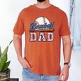Retro Baseball Dad Father's Day Men's Comfort Colors T-Shirt Yam Retro Baseball Dad Father's Day Men's Comfort Colors T-Shirt Yam