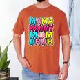 Retro Mama Mommy Mom Bruh Baseball Women Girls Men's Comfort Colors T-Shirt Yam Retro Mama Mommy Mom Bruh Baseball Women Girls Men's Comfort Colors T-Shirt Yam