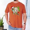Santa Sports Ice Baseball Christmas Xmas Pajama Kid Men Boys Men's Comfort Colors T-Shirt Yam Santa Sports Ice Baseball Christmas Xmas Pajama Kid Men Boys Men's Comfort Colors T-Shirt Yam