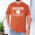 Senior 2025 Baseball Dad Baseball Class Of 2025 Graduation Men's Comfort Colors T-Shirt Yam Senior 2025 Baseball Dad Baseball Class Of 2025 Graduation Men's Comfort Colors T-Shirt Yam