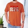 Senior Night Class Of 2026 Baseball Seniors Matching Team Men's Comfort Colors T-Shirt Yam