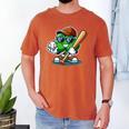Shamrock Baseball St Patrick's Day Kids Boys Toddlers Premium Tri-Blend Men's Comfort Colors T-Shirt Yam