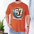 Six Seven Baseball Lifestyle 67 Meme Gen Alpha Slang Premium Tri-Blend Men's Comfort Colors T-Shirt Yam