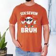 Six Seven Bruh Valentines Baseball Kids 67 Valentine Boys Men's Comfort Colors T-Shirt Yam