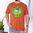 St Patrick Day Baseball Drip Ice Cream Baseball Home Plate Men's Comfort Colors T-Shirt Yam St Patrick Day Baseball Drip Ice Cream Baseball Home Plate Men's Comfort Colors T-Shirt Yam